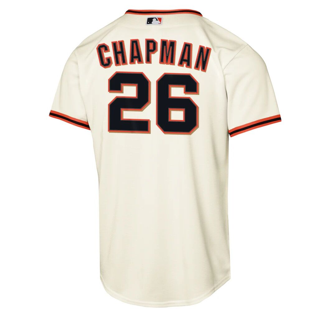 Matt Chapman San Francisco Giants Nike Youth Home Baseline Jersey