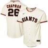Matt Chapman San Francisco Giants Nike Youth Home Baseline Jersey - White - Front View