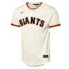 Matt Chapman San Francisco Giants Nike Youth Home Baseline Jersey - White - Side View