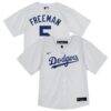 Freddie Freeman Los Angeles Dodgers Nike Infant Home Game Jersey - White - Front View