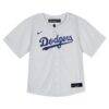 Freddie Freeman Los Angeles Dodgers Nike Infant Home Game Jersey - White - Side View