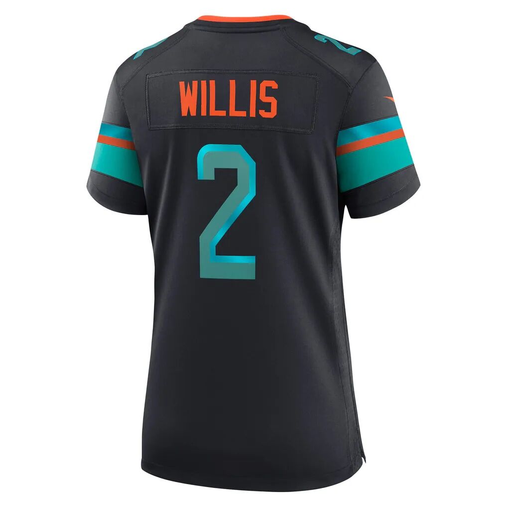 Malik Willis Miami Dolphins Nike Women's Rivalries Collection Game Jersey - Pitch Blue
