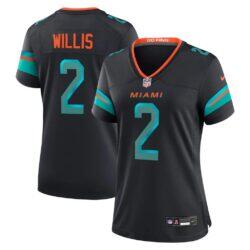 Malik Willis Miami Dolphins Nike Women's Rivalries Collection Game Jersey - - Front View