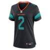 Malik Willis Miami Dolphins Nike Women's Rivalries Collection Game Jersey - - Side View