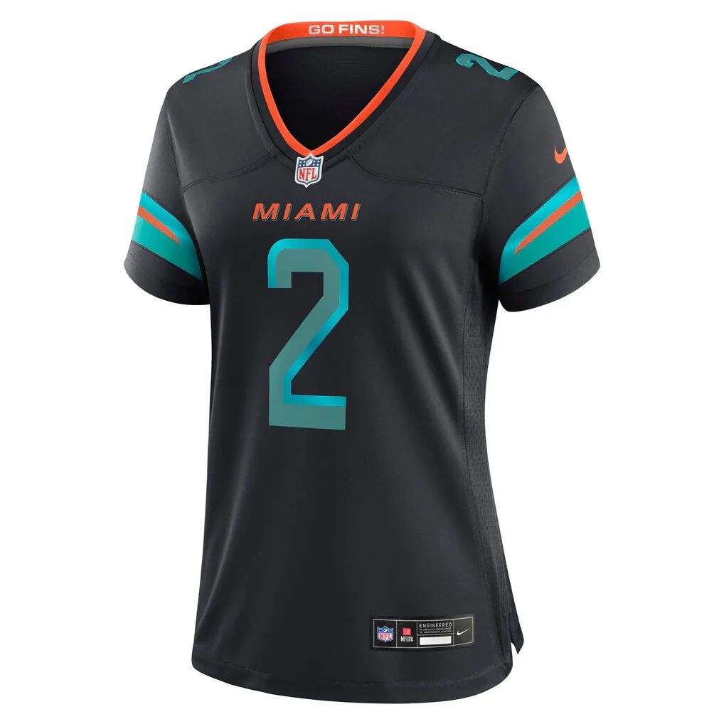 Malik Willis Miami Dolphins Nike Women's Rivalries Collection Game Jersey - Pitch Blue