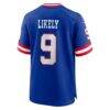 Isaiah Likely New York Giants Nike Alternate Legacy Game Jersey - - Alt2
