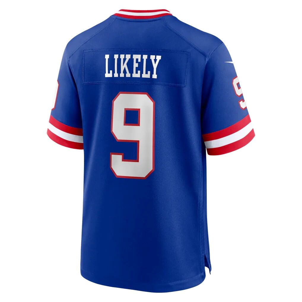 Isaiah Likely New York Giants Nike Alternate Legacy Game Jersey - Royal