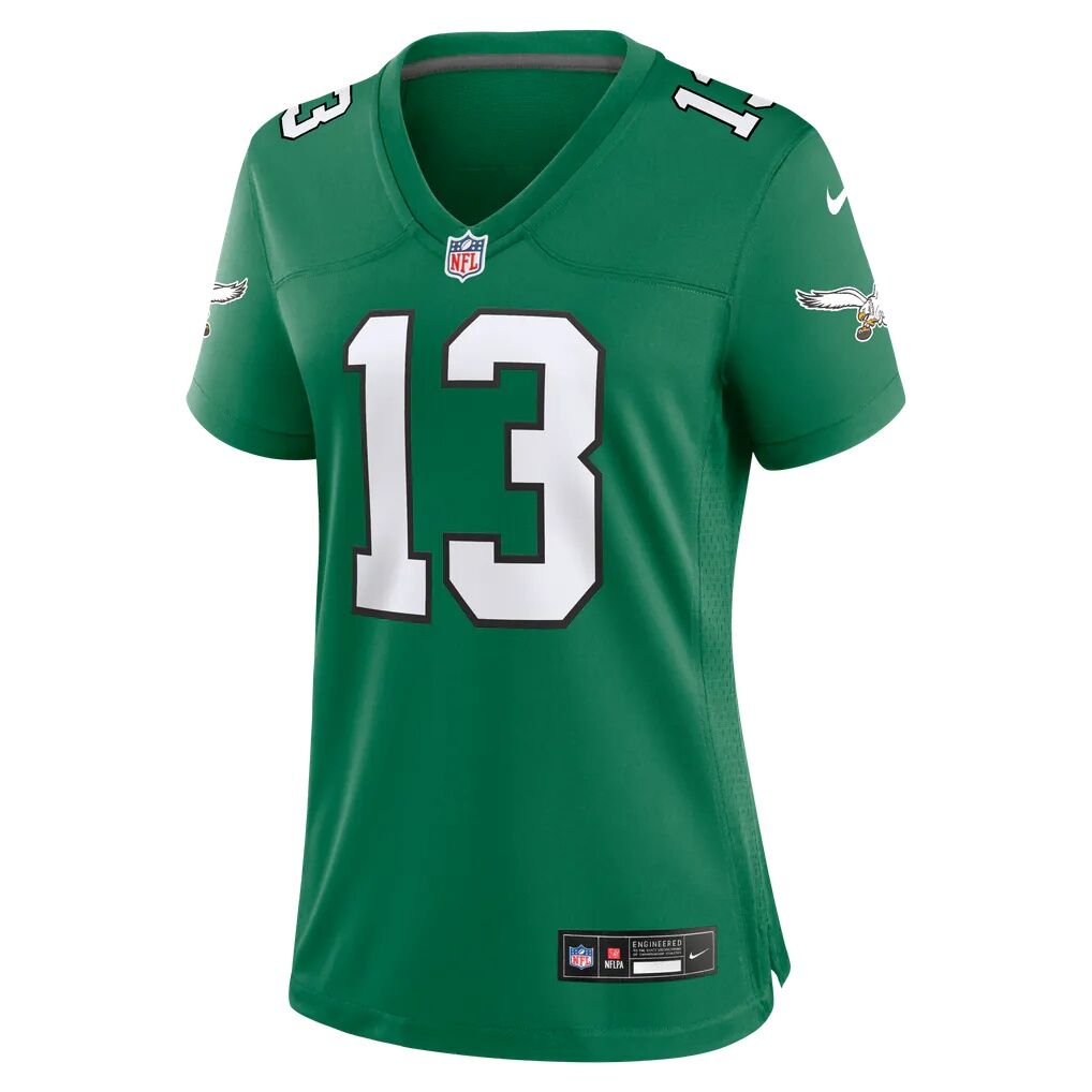 Dontayvion Wicks Philadelphia Eagles Nike Women's Alternate  Game Jersey - Kelly Green