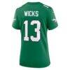 Dontayvion Wicks Philadelphia Eagles Nike Women's Alternate Game Jersey - Kelly Green - Alt2