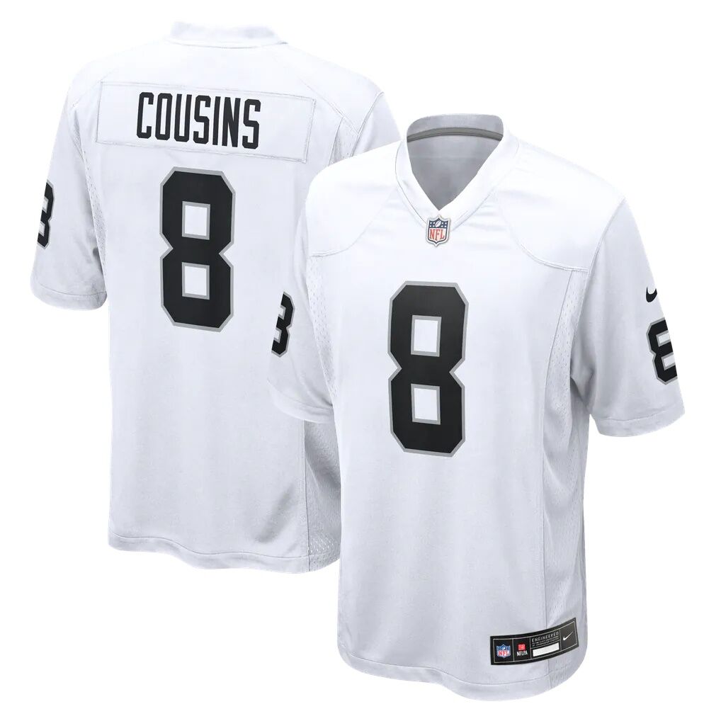 Kirk Cousins Las Vegas Raiders Nike Game Player Jersey