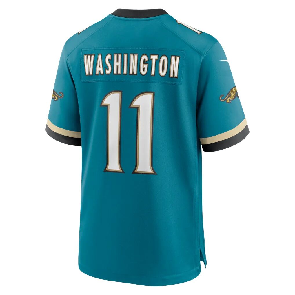 Parker Washington Jacksonville Jaguars Nike Alternate Prowler Throwback Game Jersey