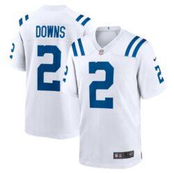 Josh Downs Indianapolis Colts Nike Game Player Jersey - White - Front View