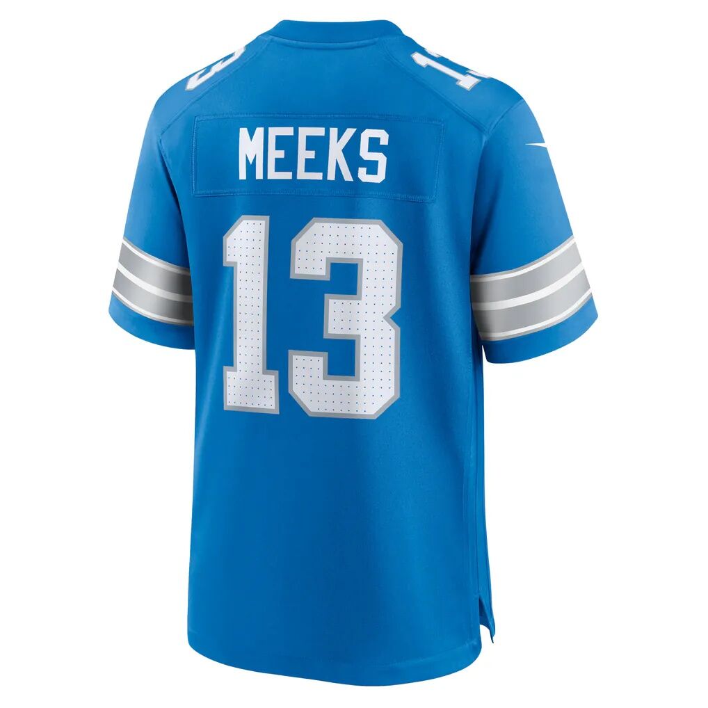Jackson Meeks Detroit Lions Nike Team Game Jersey