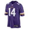Jauan Jennings Minnesota Vikings Nike Team Game Jersey - Purple - Alt1