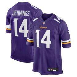 Jauan Jennings Minnesota Vikings Nike Team Game Jersey - Purple - Front View