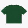 Philadelphia Eagles Mitchell & Ness Women's Core Essentials Micro Logo Boxy Crop T-Shirt - Green - Side View