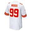 Peter Woods Kansas City Chiefs Nike Game Jersey - White - Alt2