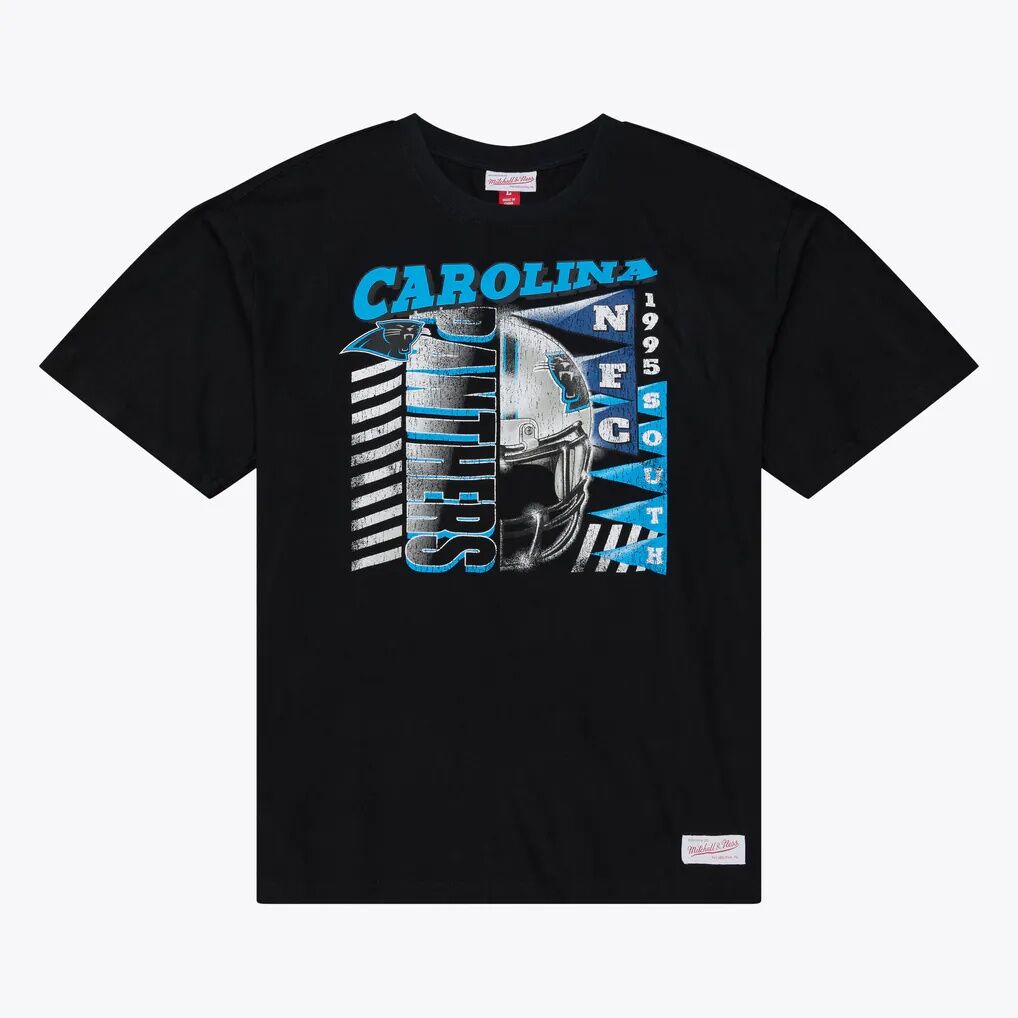 Carolina Panthers Mitchell & Ness Core Essentials Street Graphic Short Sleeve T-Shirt