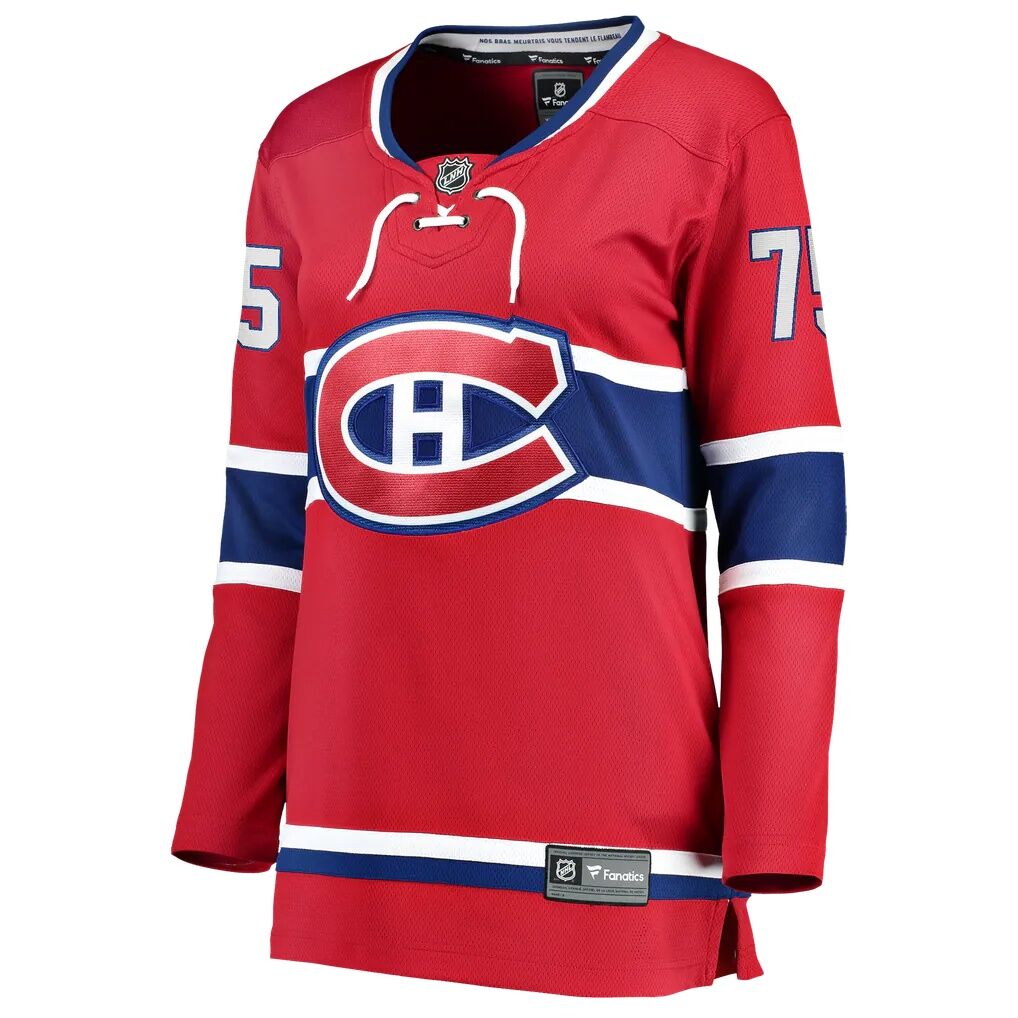 Jakub Dobes Montreal Canadiens Fashion7 Women's Home Breakaway Jersey