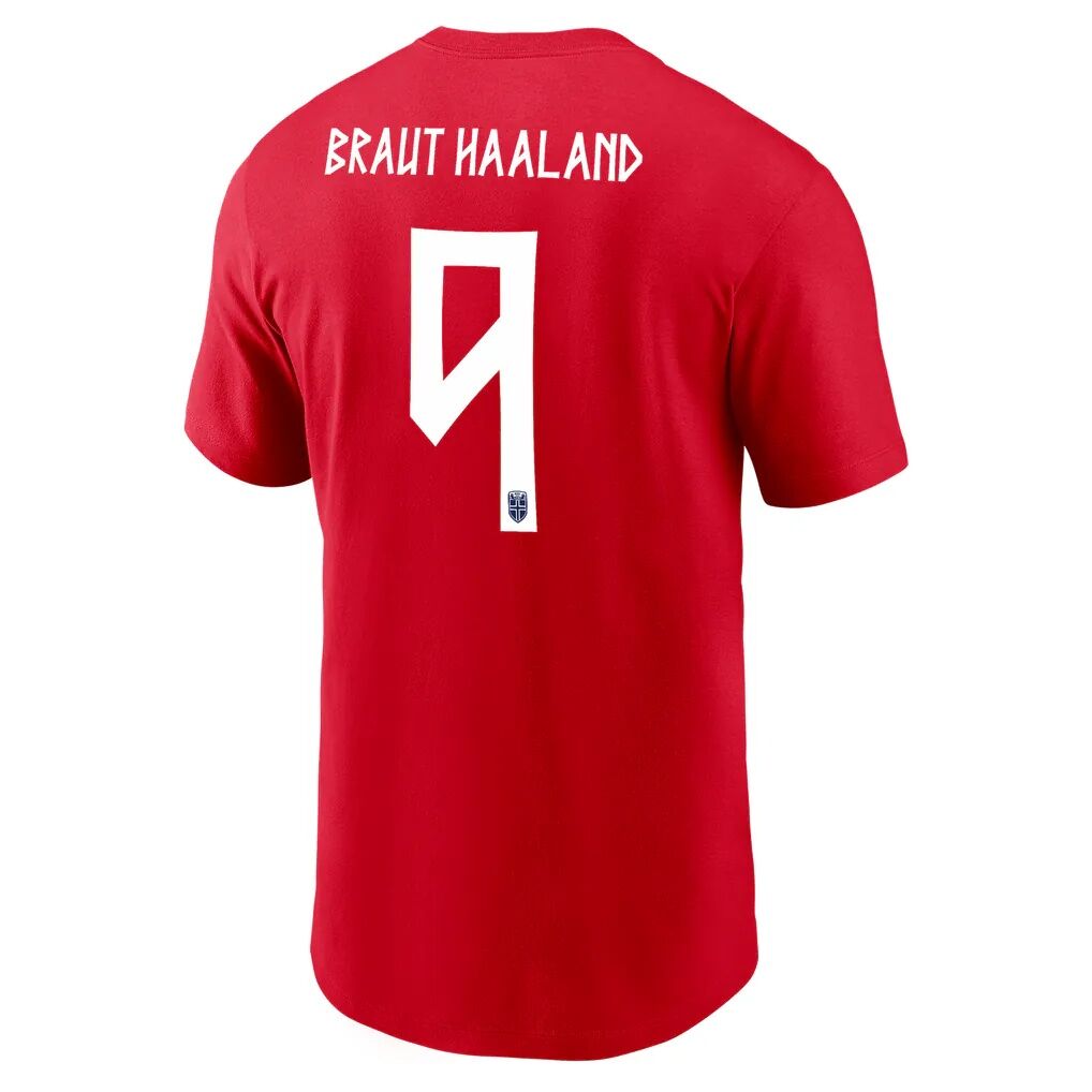 Erling Haaland Norway National Team Nike Youth Name & Number T-Shirt