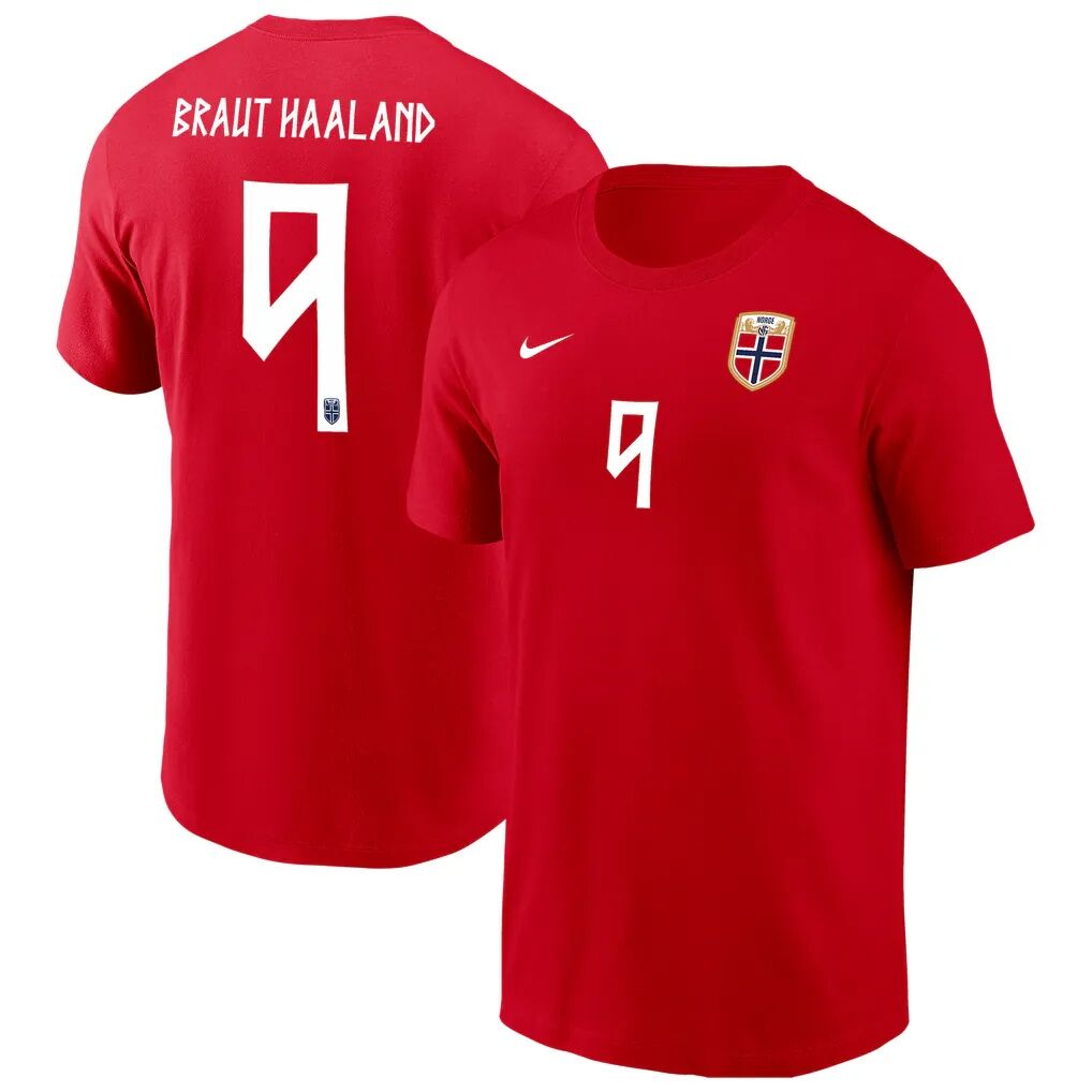 Erling Haaland Norway National Team Nike Youth Name & Number T-Shirt
