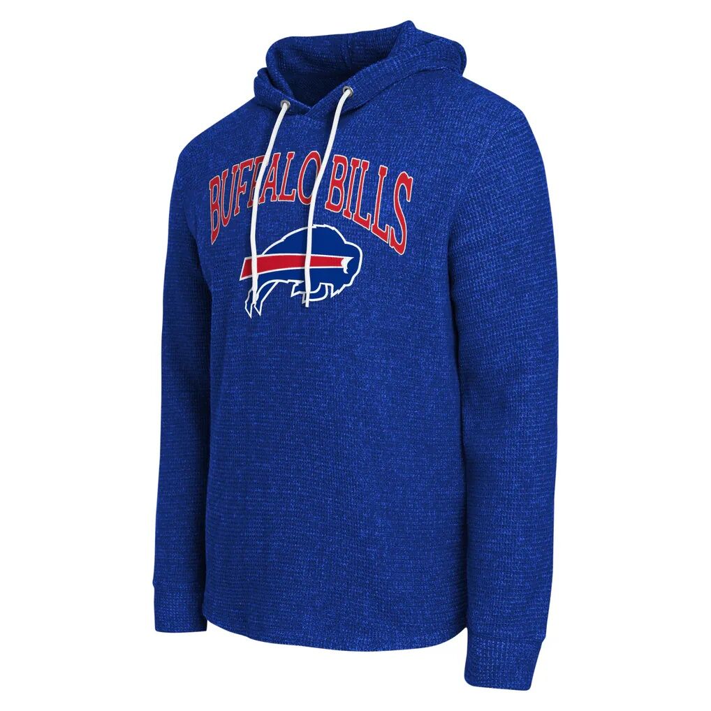 Buffalo Bills Darius Rucker Collection by Fashion7 Waffle Knit Hooded Tri-Blend Long Sleeve T-Shirt - Royal