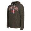 Tampa Bay Buccaneers Darius Rucker Collection by Fashion7 Waffle Knit Hooded Tri-Blend Long Sleeve T-Shirt - - Detail View