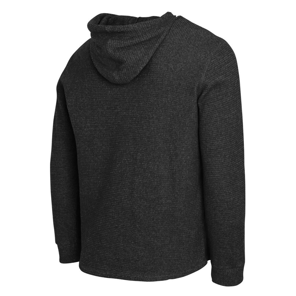 Carolina Panthers Darius Rucker Collection by Fashion7 Waffle Knit Hooded Tri-Blend Long Sleeve T-Shirt