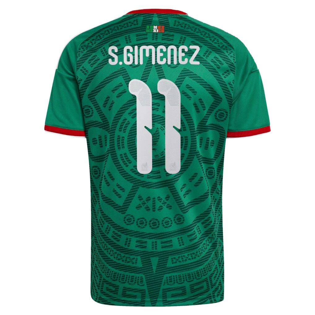 Santiago Gimenez Mexico National Team adidas 2026  Home Replica Jersey
