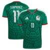 Santiago Gimenez Mexico National Team adidas 2026 Home Replica Jersey - Green - Front View