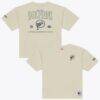 Miami Dolphins Mitchell & Ness Oversized Heritage Hues T-Shirt - Cream - Front View