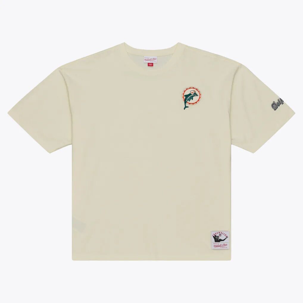 Miami Dolphins Mitchell & Ness Oversized Heritage Hues T-Shirt