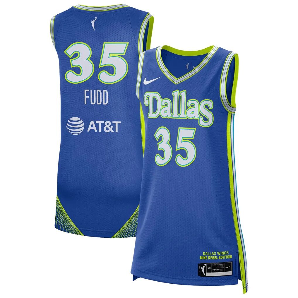 Azzi Fudd Dallas Wings Nike Unisex Victory Jersey - Rebel Edition