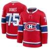 Jakub Dobes Montreal Canadiens Fashion7 Premium Jersey - Red - Front View