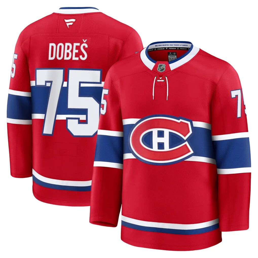 Jakub Dobes Montreal Canadiens Fashion7  Premium Jersey