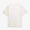 Los Angeles Chargers The Wild Collective Unisex Oversized Graphic Streetwear T-Shirt - Cream - Side View