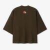 Cleveland Browns Fear of God x NFL Unisex Merch T-Shirt - Brown - Side View