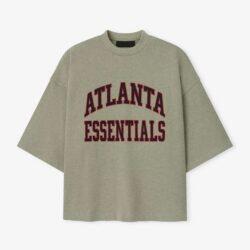 Atlanta Falcons Fear of God x NFL Unisex Merch T-Shirt - - Front View