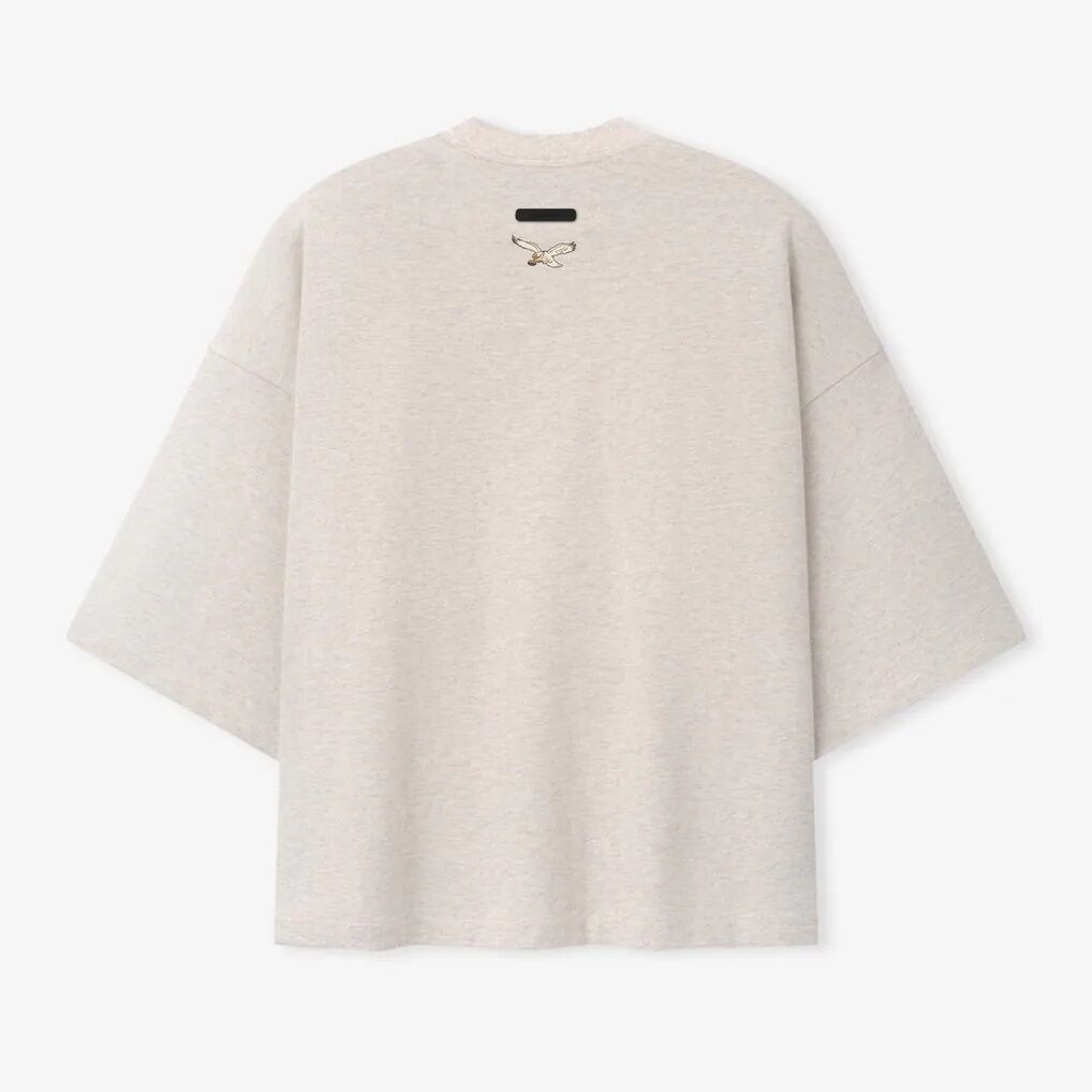 Philadelphia Eagles Fear of God x NFL Unisex Merch T-Shirt - Oatmeal