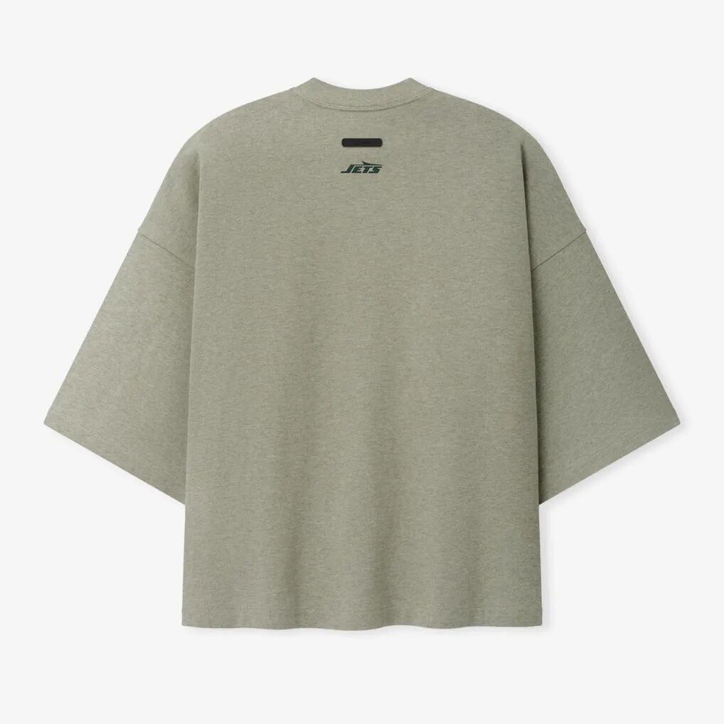 New York Jets Fear of God x NFL Unisex Merch T-Shirt - Heather Gray