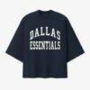 Dallas Cowboys Fear of God x NFL Unisex Merch T-Shirt - Navy - Front View