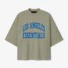 Los Angeles Chargers Fear of God x NFL Unisex Merch T-Shirt - - Front View