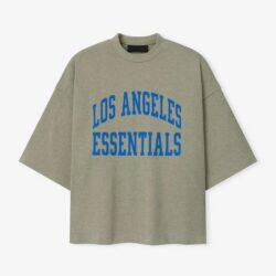 Los Angeles Chargers Fear of God x NFL Unisex Merch T-Shirt - - Front View