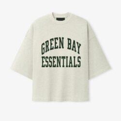 Green Bay Packers Fear of God x NFL Unisex Merch T-Shirt - - Front View