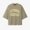 Pittsburgh Steelers Fear of God x NFL Unisex Merch T-Shirt - - Front View