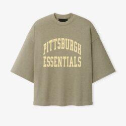 Pittsburgh Steelers Fear of God x NFL Unisex Merch T-Shirt - - Front View