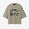 Cincinnati Bengals Fear of God x NFL Unisex Merch T-Shirt - - Front View