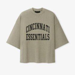 Cincinnati Bengals Fear of God x NFL Unisex Merch T-Shirt - - Front View
