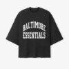 Baltimore Ravens Fear of God x NFL Unisex Merch T-Shirt - - Front View