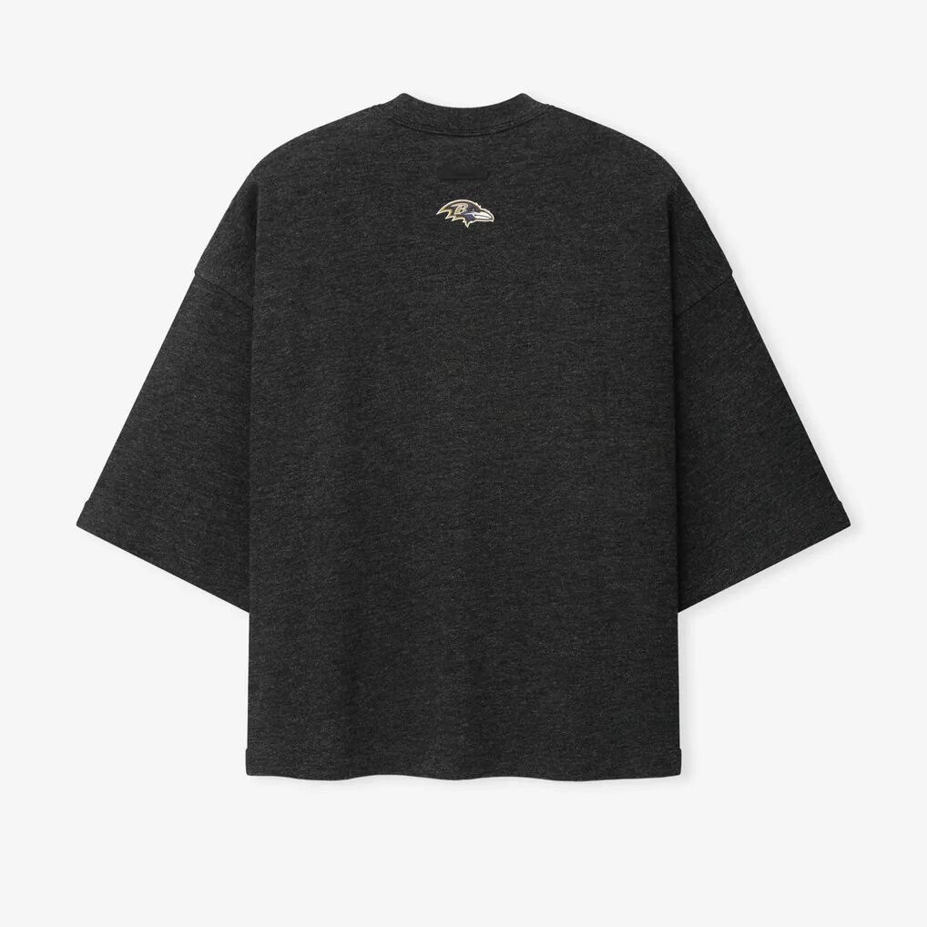 Baltimore Ravens Fear of God x NFL Unisex Merch T-Shirt - Dark Heather Gray